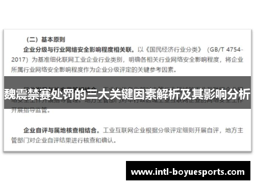 魏震禁赛处罚的三大关键因素解析及其影响分析 魏震禁赛处罚的三大关键因素解析及其影响分析
